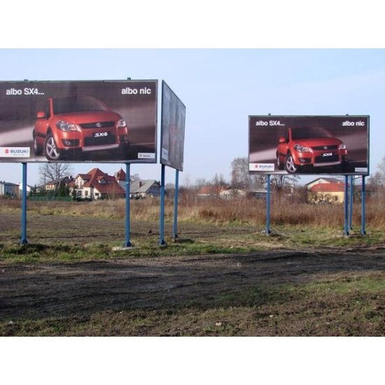 tablice wolnostojące dwustronne 